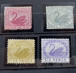 AUTRALIA OCCIDENTAL. YVERT 44/49*