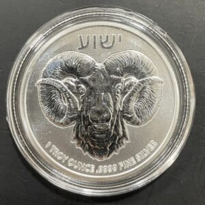 NIUE. AÑO 2023. 1 ONZA PLATA (999) "CARNERO". PESO 31,1 GR