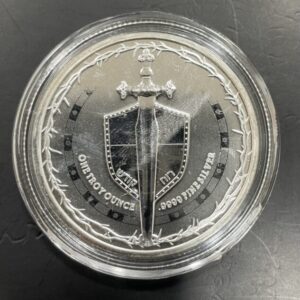 NIUE. AÑO 2023. 2 DOLARS PLATA (ONZA 999) "ESPADA DE LA VERDAD".PESO 31,2 GR