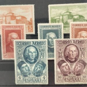 ESPAÑA. EDIFIL 559/565 * DESCUBRIMIENTO DE AMÉRICA. VALOR DE CATÁLOGO 25 €