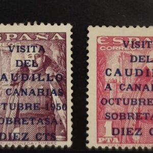 EDIFIL 1088/89 * "CANARIAS TERRESTRES". CATÁLOGO 100 €