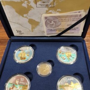 AÑO 2019/2022. 10 EUROS PLATA. CENTENARIO DE LA VUELTA AL MUNDO.