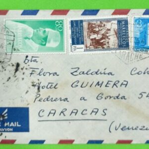 1956.- LARACHE (MARRUECOS) A CARACAS (VENEZUELA).