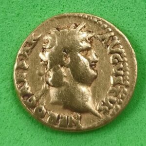 AÑO 65/66 D.C. NERON. AUREO. PESO 7,1 GR