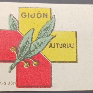 GIJÓN ( ASTURIAS ) EDIFIL 1* " FRENTE Y HOSPITALES "