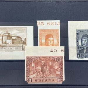 EDIFIL 550 CCMTS/ 558 CCMTS (*). SERIE COMPLETA COLORES CAMBIADOS.