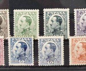 EDIFIL 490/98 ** ALFONSO XIII TIPO VAQUER. CATÁLOGO 450 €