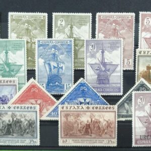 EDIFIL 531/546 ** DESCUBRIMIENTO DE AMERICA. CATÁLOGO 180 €