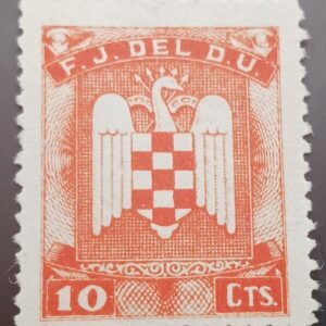 EDIFIL 241 * 10 CTS NARANJA F.J. DEL D.U.