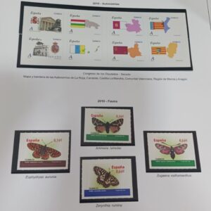 AÑO 2010. COLECCÍON COMPLETA DE SELLOS, HOJAS BLOQUES Y CARNETS. CATÁLOGO 218 €