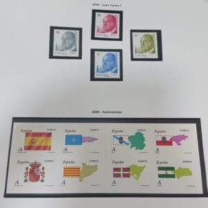 AÑO 2009. COLECCIÓN COMPLETA DE SELLOS, HOJAS BLOQUES Y CARNETS. CATÁLOGO 199,65 €