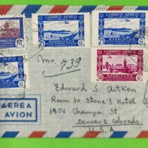 1951.- XAUEN (MARRUECOS) A COLORADO (EEUU)