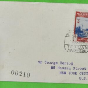 1948. TETUAN (MARRUECOS) A NUEVA YORK (EEUU).