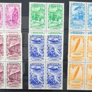 EDIFIL 6/11 ** Hª DEL CORREO. BLOQUE DE CUATRO. VALOR CATÁLOGO 360 €