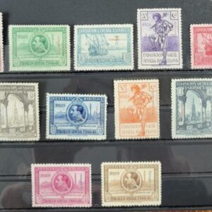 EDIFIL 168/78 ** SEVILLA/ BARCELONA. CATÁLOGO 165 €