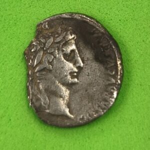 AÑO 001 A.C/014 D.C. AUGUSTO. DENARIO. PESO 3,2 GR