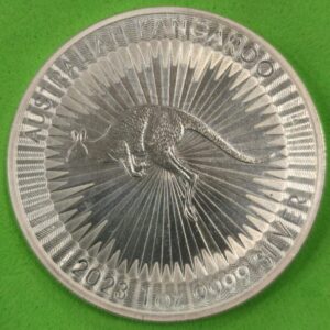 AUSTRALIA. AÑO 2023. 1 DOLLAR PLATA (ONZA 999) CANGURO. PESO 31,4 GR