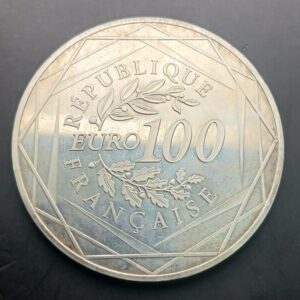 FRANCIA.AÑO 2017. 100 EUROS PLATA " MARIANE ". PESO 50 GR