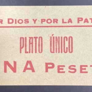 SEVILLA. EDIFIL N/C * 1 PTA PLATO UNICO.