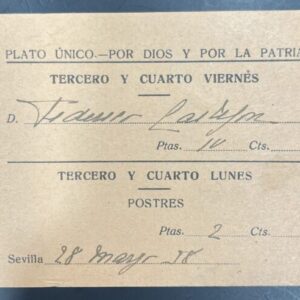 SEVILLA. EDIFIL N/C. 2 PTAS NEGRO SOBRE PAPEL SALMÓN.