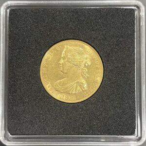 AÑO 1862. ISABEL II. 100 REALES ORO. PESO 8,4 GR