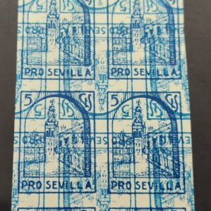 SEVILLA EDIFIL 8 C* 5 CTS AZUL