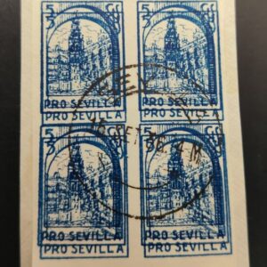 SEVILLA EDIFIL 8a US 5 CTS AZUL PRO