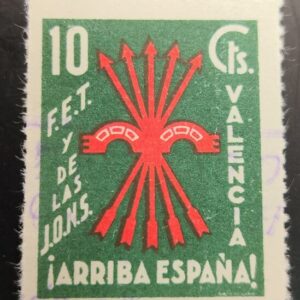 VALENCIA EDIFIL 1* 10 CTS VERDE FET DE LAS JONS.