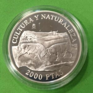 AÑO 1994. 2000 PTAS CULTURA Y NATURALEZA. PESO 27 GR