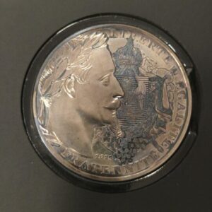 FRANCIA. AÑO 2023. 100 EUROS PLATA NAPOLEON III. PESO 45 GR