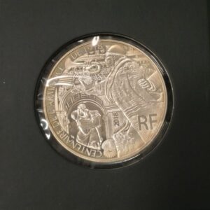 FRANCIA.AÑO 2018. 100 EUROS PLATA CENTENARIO PRIMERA GUERRA MUNIDIAL. PESO 50 GR