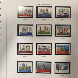 AÑO 2019. COLECCION COMPLETA DE SELLOS,HB Y CARNETS. CATÁLOGO 387,40 €