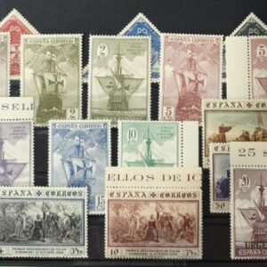 EDIFIL 531/46 ** DESCUBRIMIENTO DE AMERICA". VALOR DE CATÁLOGO 180 €