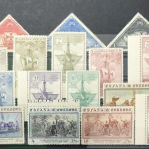 EDIFIL 531/46 ** DESCUBRIMIENTO DE AMERICA". VALOR DE CATÁLOGO 180 €