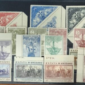 EDIFIL 531/46 ** DESCUBRIMIENTO DE AMERICA". VALOR DE CATÁLOGO 180 €