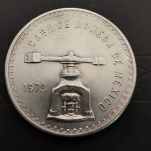 MEXICO.AÑO 1979. 1 ONZA TROY PLATA ”CASA DE LA MONEDA ”.PESO 33,6 GR