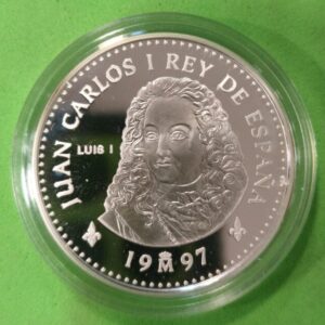 AÑO 1997. 2000 PTAS PLATA LUIS I. PESO 27 GR