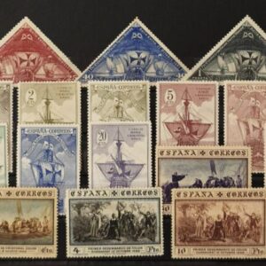 EDIFIL 531/546 * DESCUBRIMIENTO DE AMERICA. CATÁLOGO 110 €