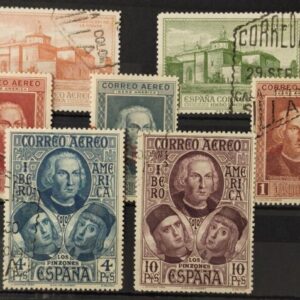 ESPAÑA. EDIFIL 559/65 US DESCUBRIMIENTO DE AMERICA. CATÁLOGO 25 €
