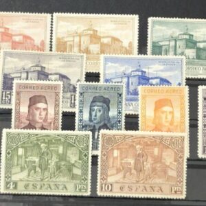 EDIFIL 547/58 */(*) DESCUBRIMIENTO DE AMERICA. CATÁLOGO 30€