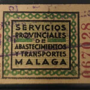 MÁLAGA. EDIFIL NO CATALOGADO.  SERVICIOS PROVINCIALES DE ABASTECIMIENTOS....