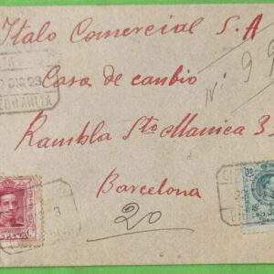 AVILA. PIEDRAHITA A BARCELONA. AÑO 1923.