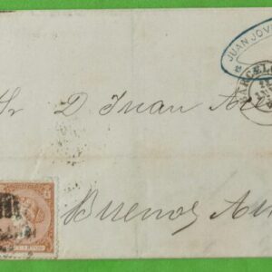 BARCELONA. BARCELONA A BUENOS AIRES (ARGENTINA). AÑO 1866.