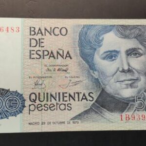 EDIFIL 476 a. 500 PTAS 23 DE OCTUBRE 1979 SERIE 1B SIN CIRCULAR.