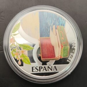AÑO 2025. 10 EUROS PLATA. 150 º ANIVERSARIO ANTONIO MACHADO. PESO 27 GR