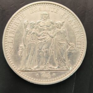 FRANCIA.AÑO 1966. 10 FRANCOS PLATA (900). PESO 25 GR