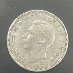 AUSTRALIA. AÑO 1940. 1 FLORIN PLATA (925). PESO 11,3 GR