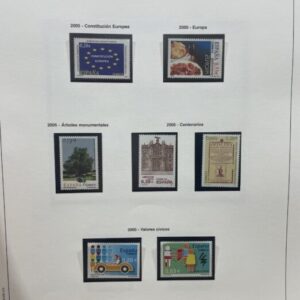 AÑO 2005. COLECCION COMPLETA DE SELLOS, H.B Y CARNETS. VALOR DE CATÁLOGO 210 €