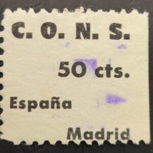 MADRID EDIFIL 60 * 50 CTS NEGRO C.O.N.S