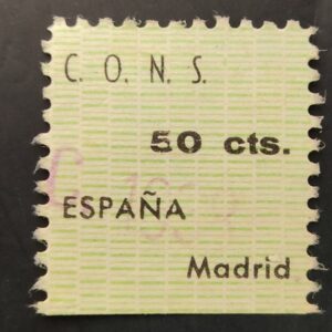 MADRID. EDIFIL 59 US. 50 CTS  C.O.N.S